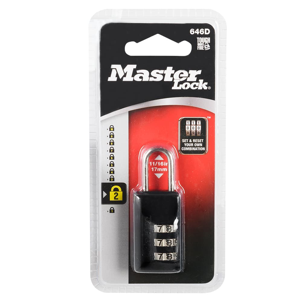 Cadenas à combinaison 13/16 po