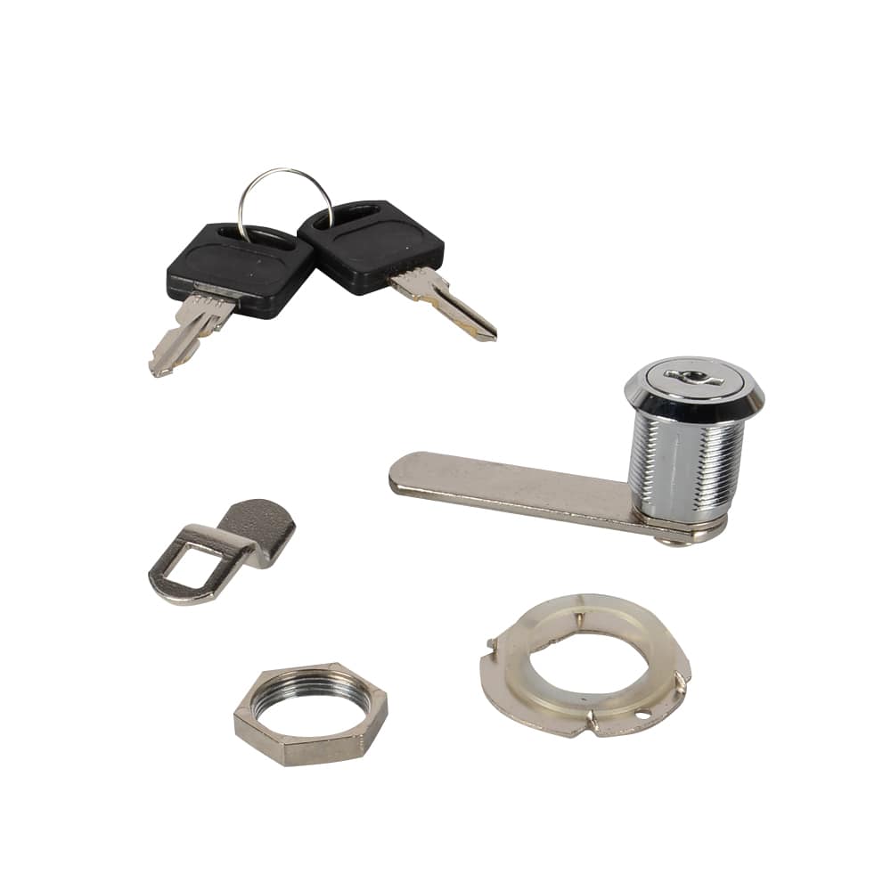 Serrure à came pour armoire 3/8 po