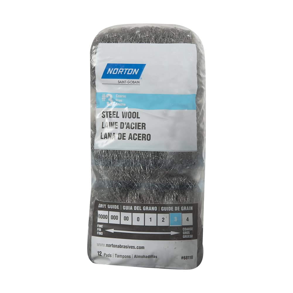 Laine d’acier grosse Pqt/12
