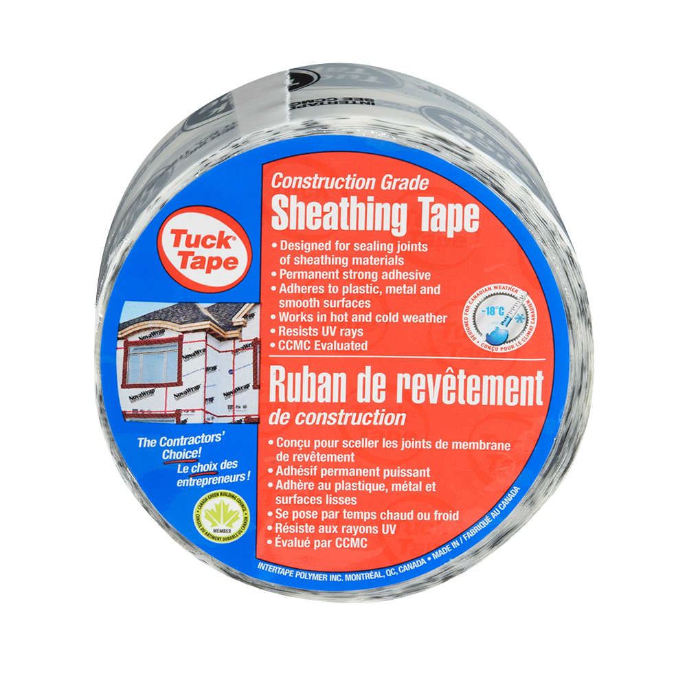 Ruban adhésif pour panneaux isolants Tuck Tape 60&nbsp;mm&nbsp;x&nbsp;55&nbsp;m