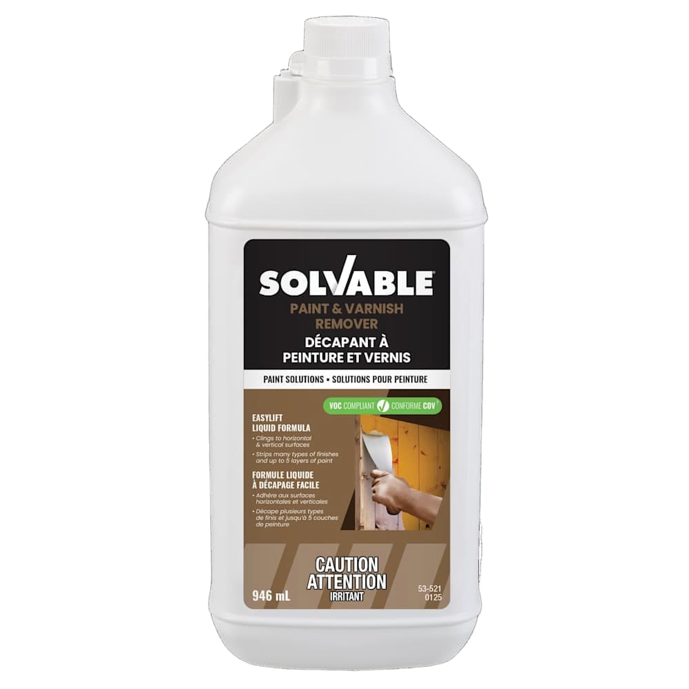 Décapant à peinture et vernis Solvable 946&nbsp;ml