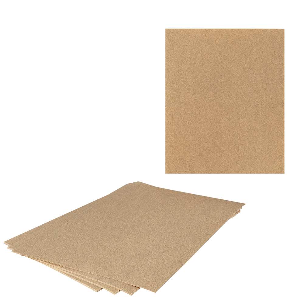 Papiers sablés d'oxyde d'aluminium 9&nbsp;po&nbsp;x&nbsp;11&nbsp;po grain 150 Pqt/25