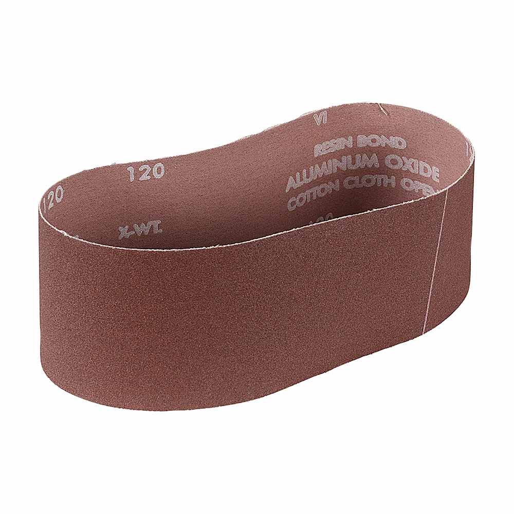 Courroie de papier sablé 3&nbsp;po&nbsp;x&nbsp;24&nbsp;po grain 120