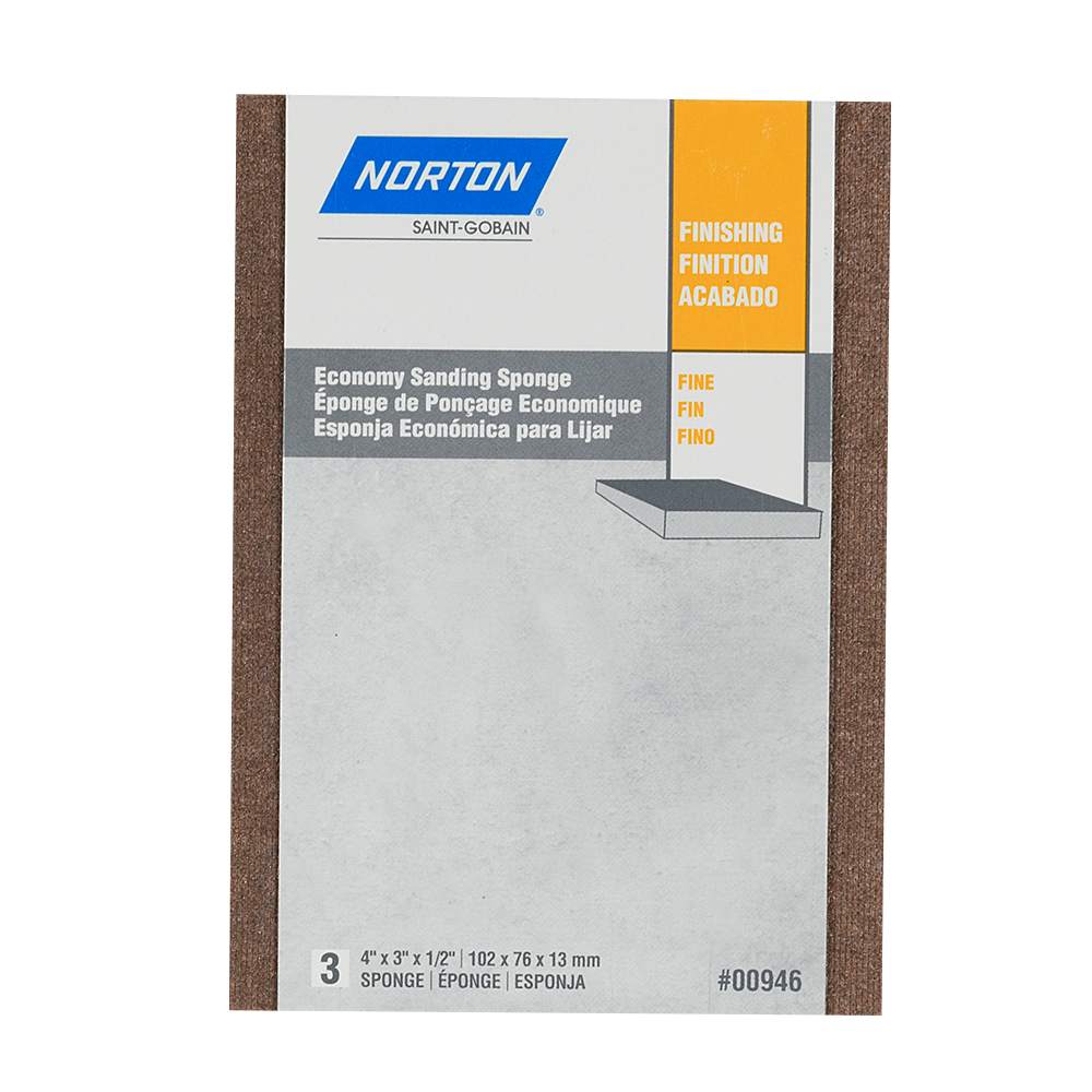Éponge à sabler grain fin Pqt/3