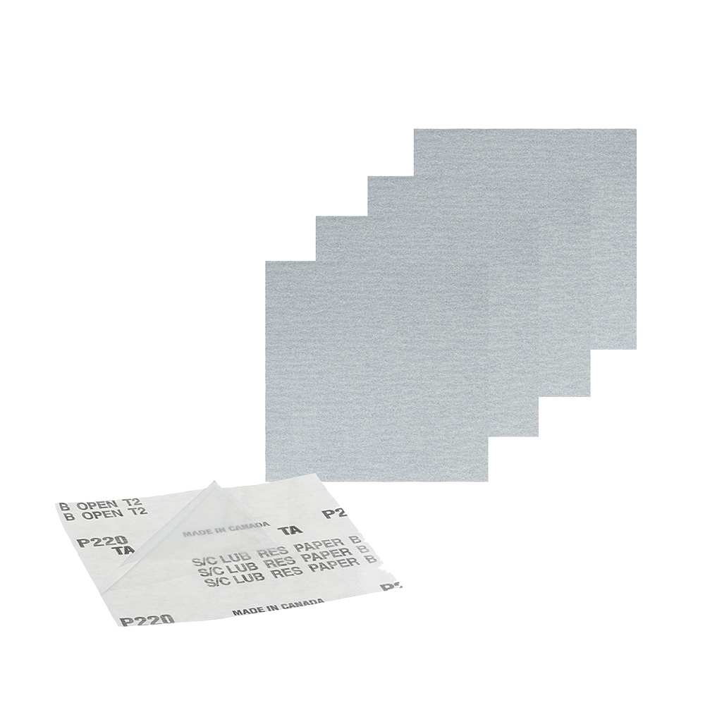 Sandpaper for Orbital Sander 220 Grit Pkg/5