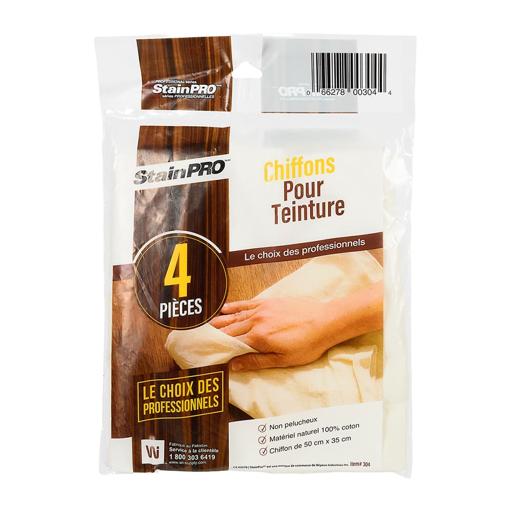 Staining Cloths Pkg/4