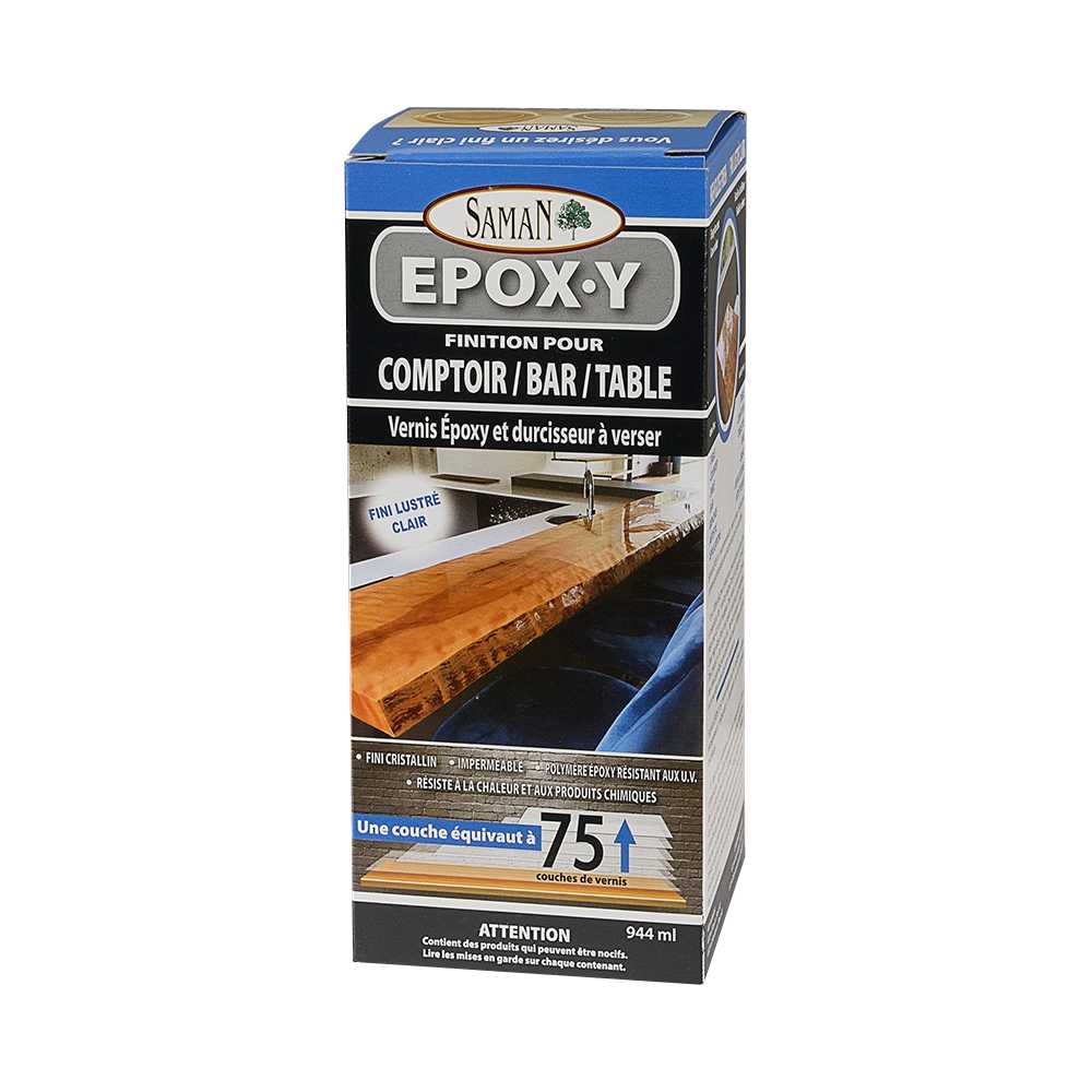 Epoxy et durcisseur à verser 944 ml