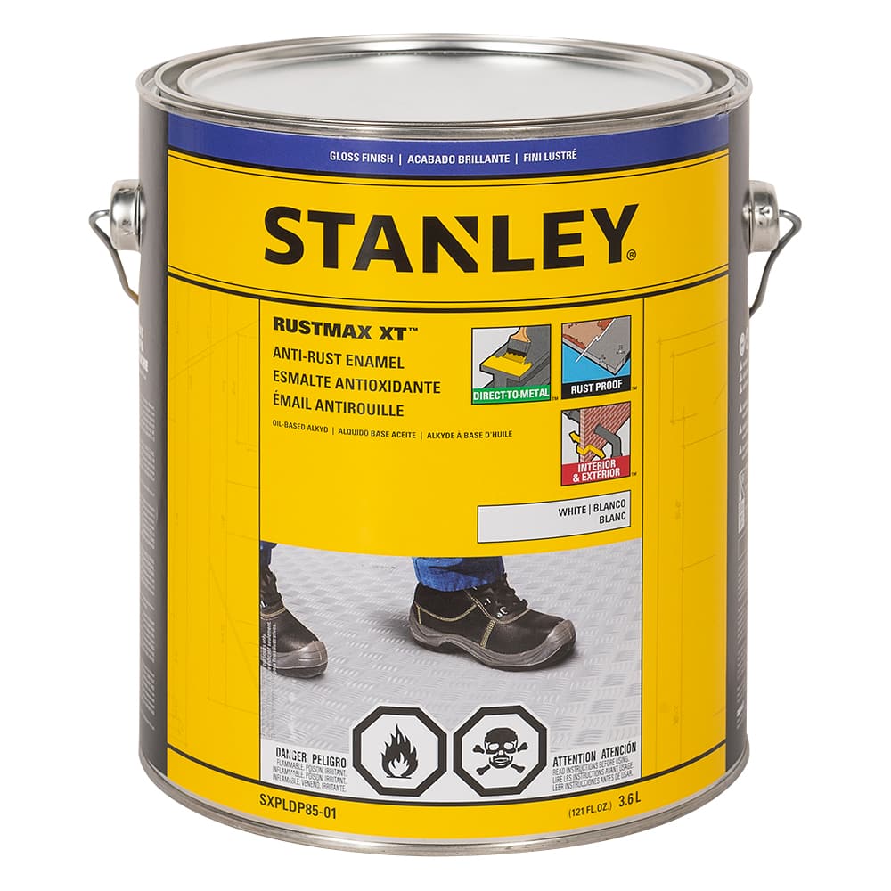 Peinture antirouille Rustmax XT blanc lustré 3,6&nbsp;L