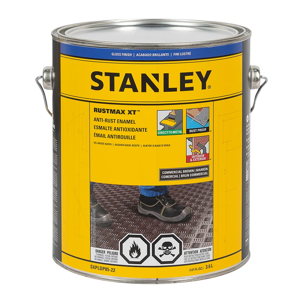Peinture antirouille Rustmax XT brun lustré 3,6 L