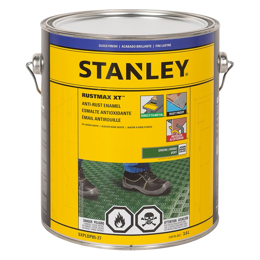 Peinture antirouille Rustmax XT vert John Deere lustré 3,6&nbsp;L