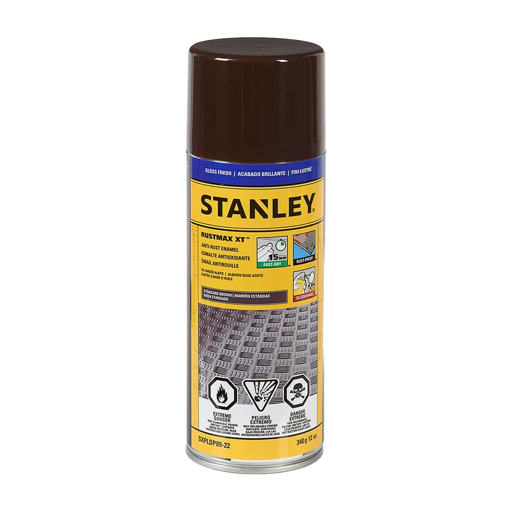 Peinture antirouille Rustmax XT brun 340 g STANLEY