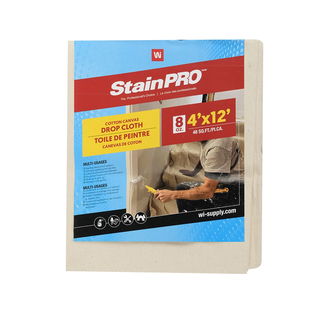 Toile de peintre StainPro 4 pi x 12 pi