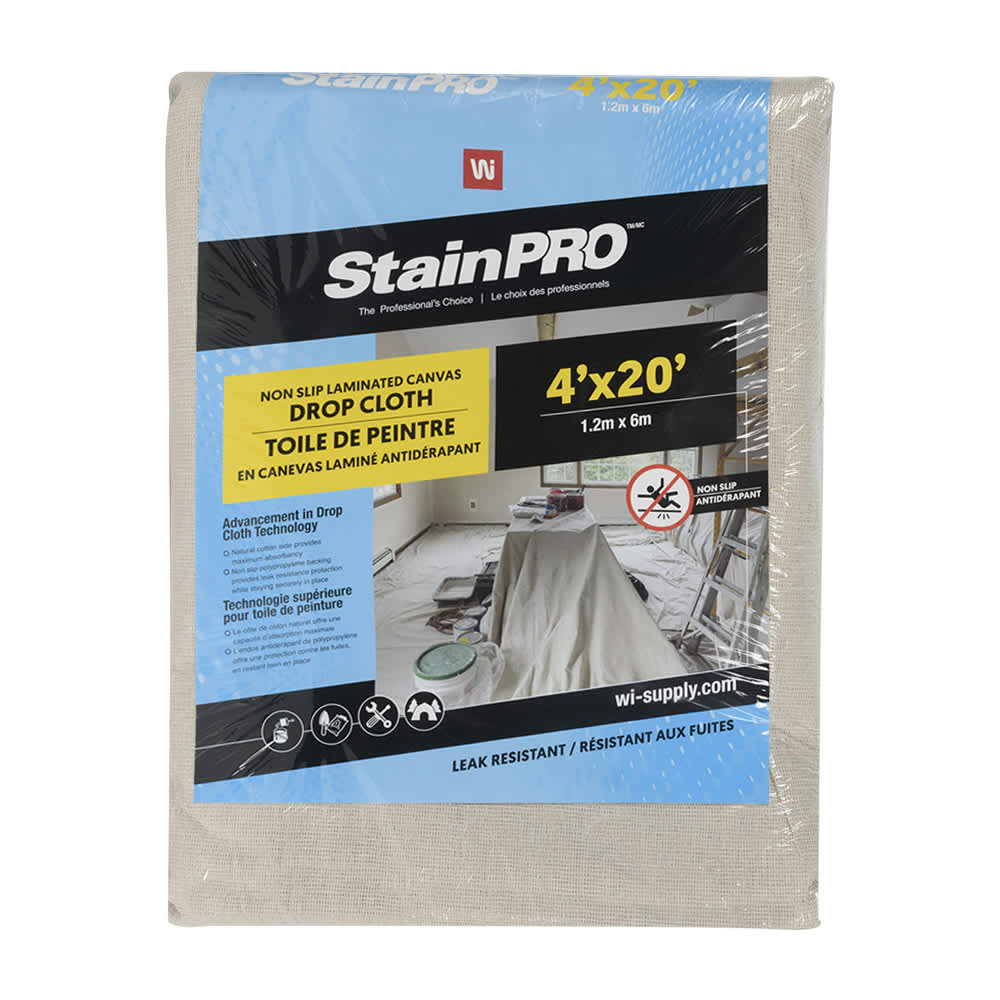 Toile de peintre StainPro 4&nbsp;pi x 20&nbsp;pi