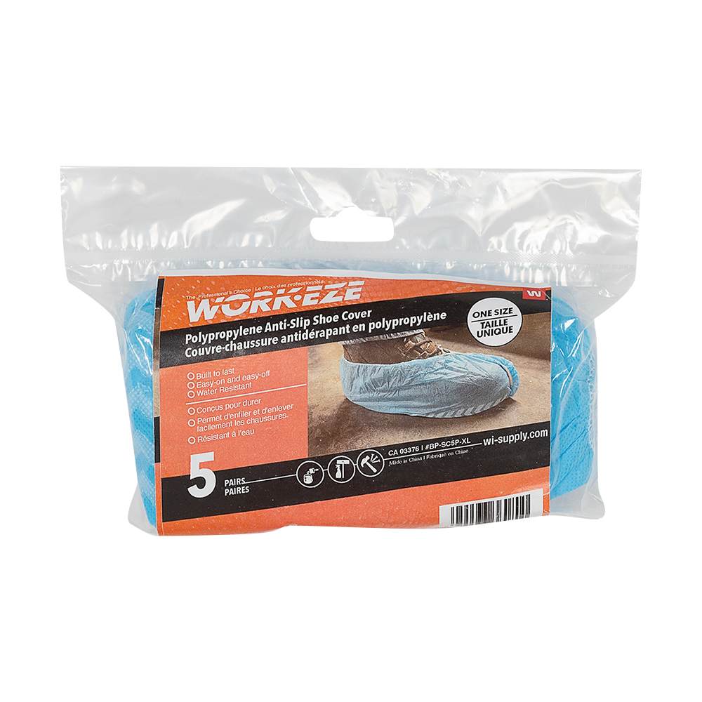 Couvre-chaussures antidérapants très grand Pqt/5