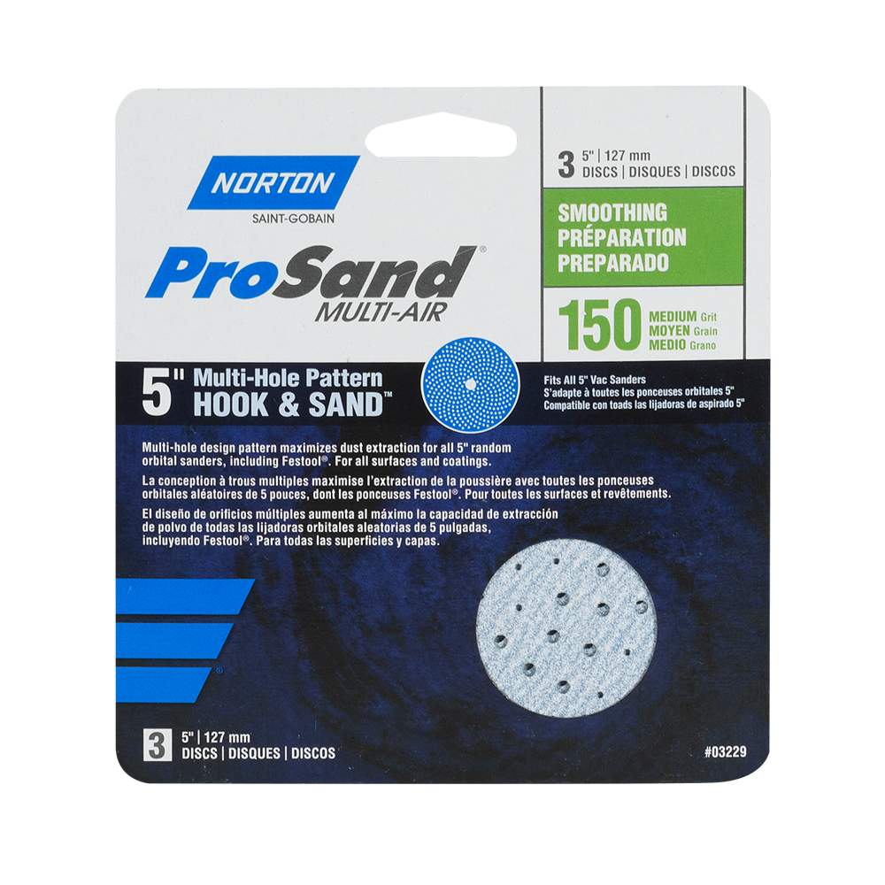 Disques à sabler ProSand grain 150 Pqt/3