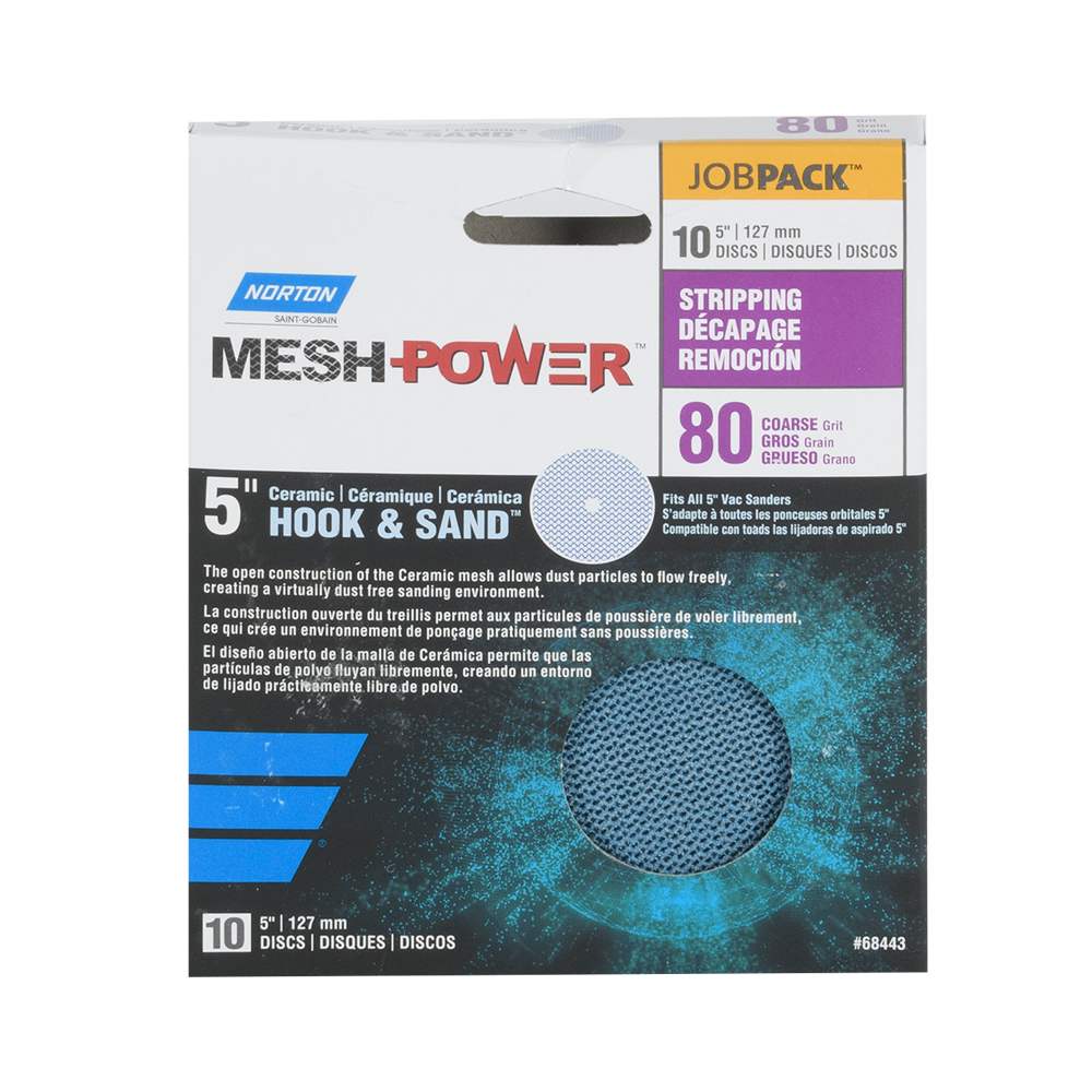 ProSand Sanding Discs 80 Grit Pkg/10