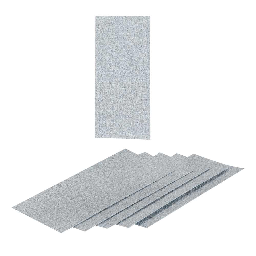 Papiers sablés Prosand 3 5/8 po x 9 po grain 60 Pqt/6