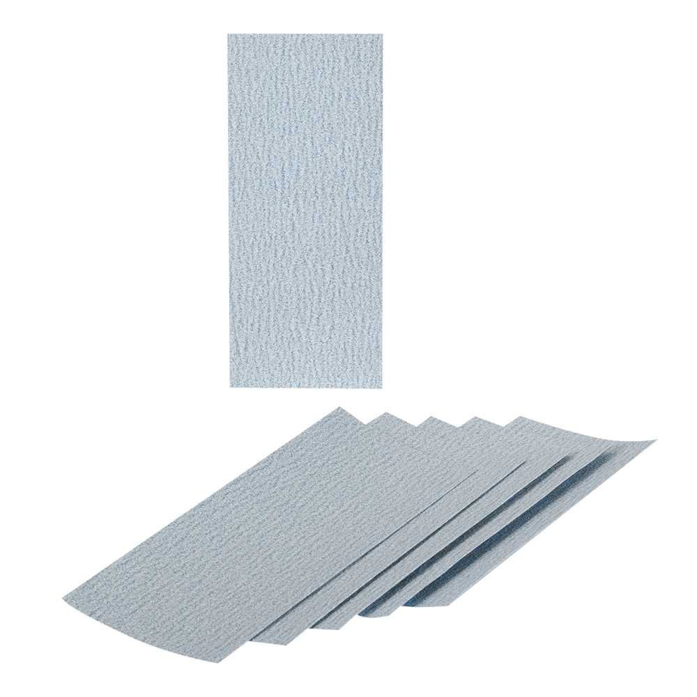 Papiers sablés Prosand 3&nbsp;5/8&nbsp;po&nbsp;x&nbsp;9&nbsp;po&nbsp;grain 100&nbsp;Pqt/6