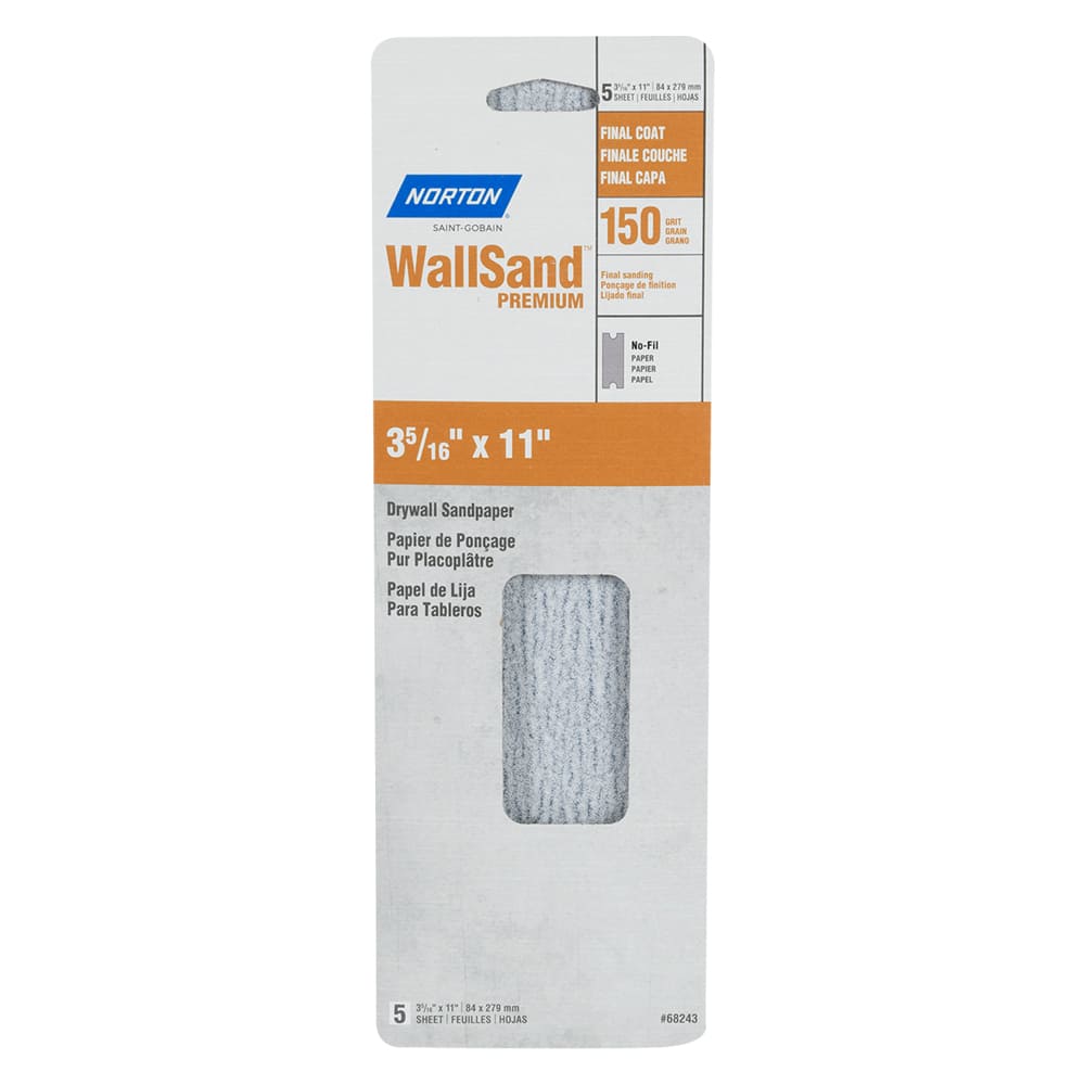 Drywall Sandpapers 150 Grit Pkg/5
