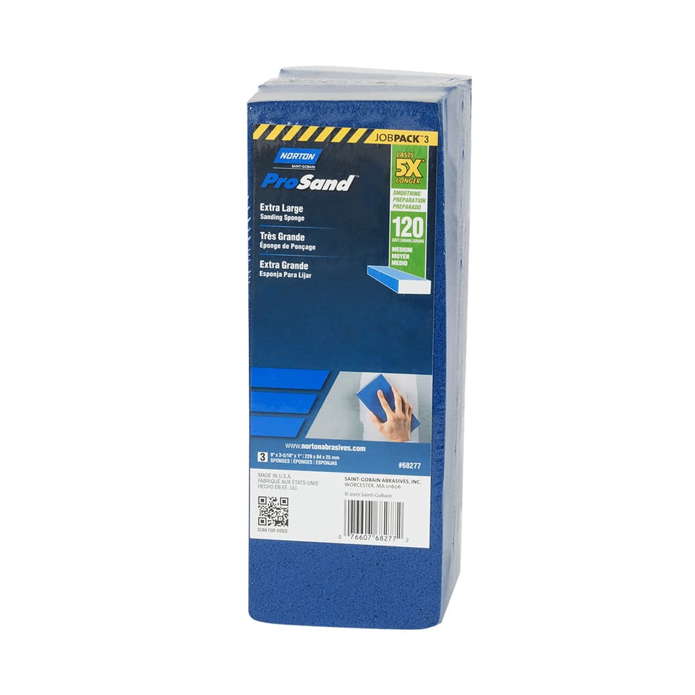 ProSand Sanding Sponges Medium 120 Grit Pkg/3