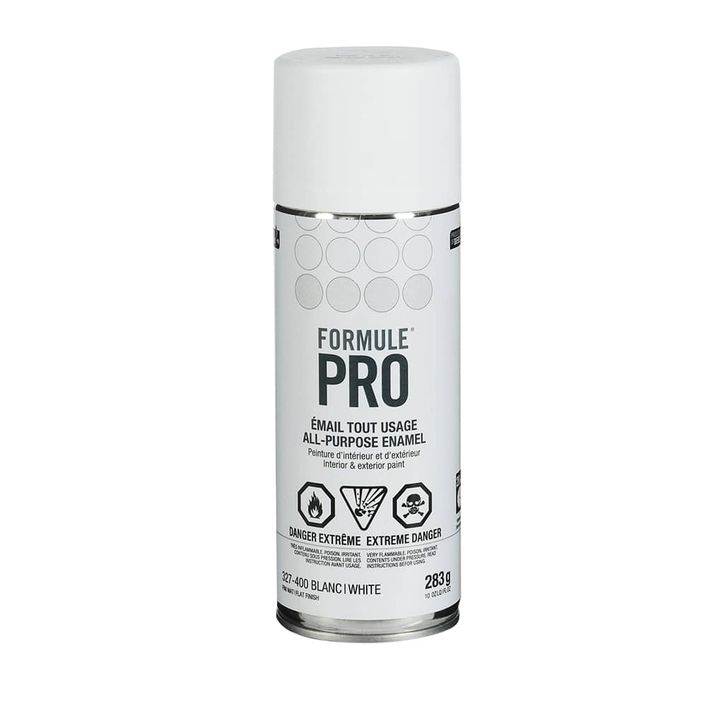 F-Pro Flat White Spray Paint-Enamel 283 g