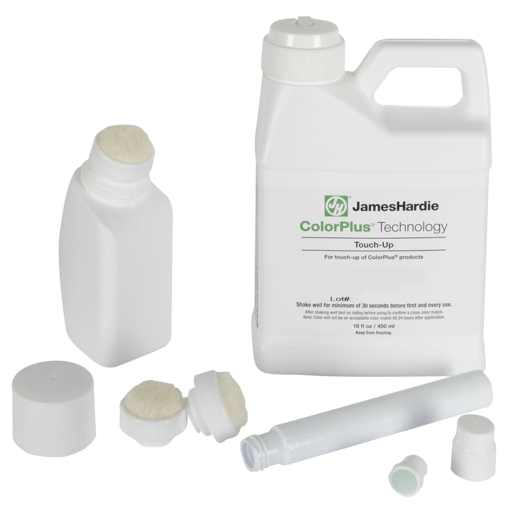 Ensemble de retouche pour revêtement extérieur JH gris perle 450 ml