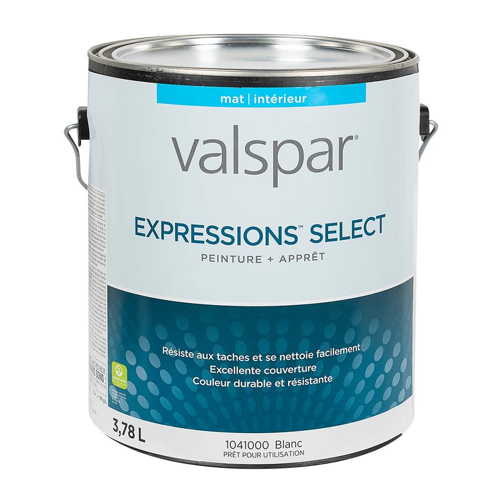 Expressions Select Flat Interior Latex Paint White & colours 3.78 L