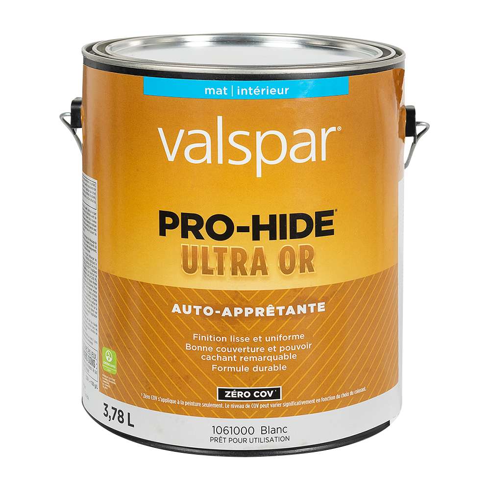 Pro-Hide Gold Ultra Interior Latex Paint Flat White & colours 3.78 L