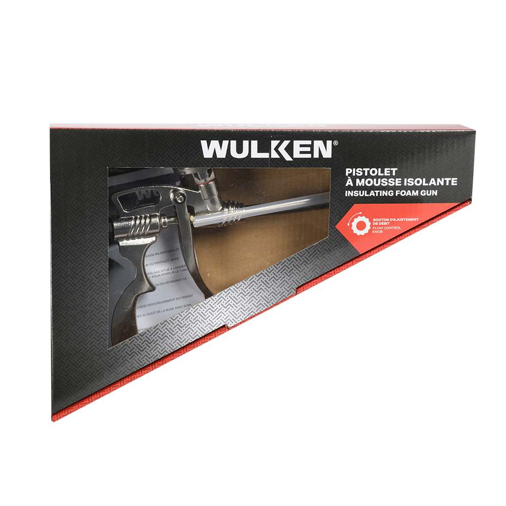 Pistolet à mousse isolante WULKEN