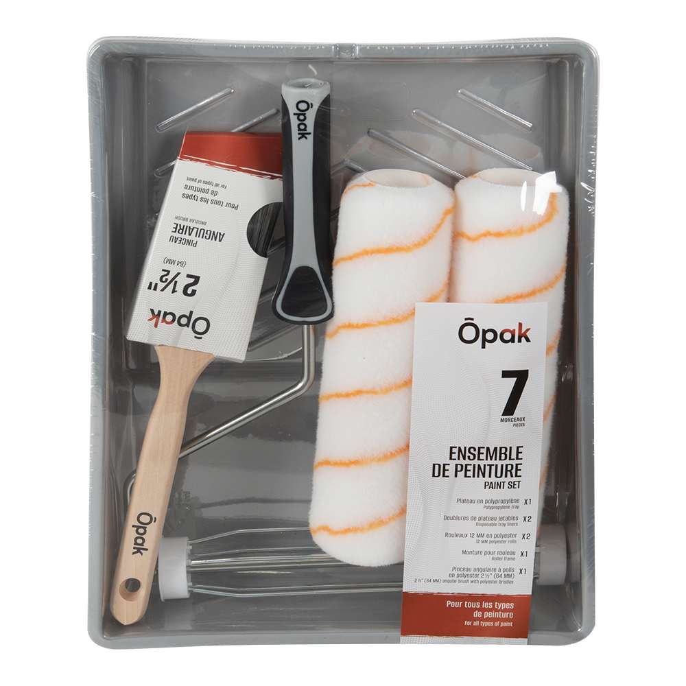 Ensemble de peinture 7 morceaux Ôpak