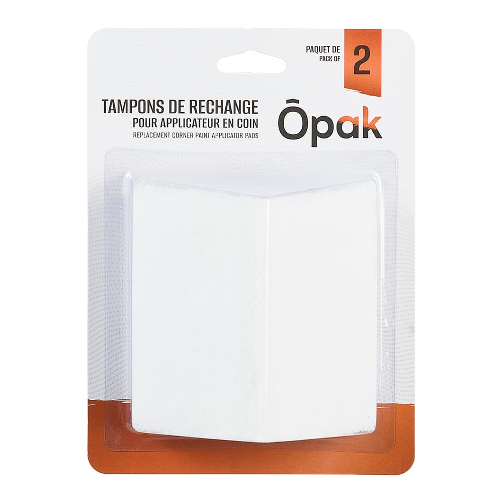 ÔPAK 2-Pack Corner Paint Applicator Replacement Pads
