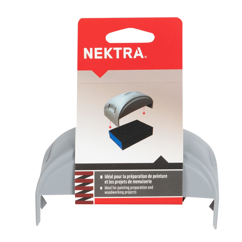 NEKTRA Sanding Sponge Grip 4&nbsp;in