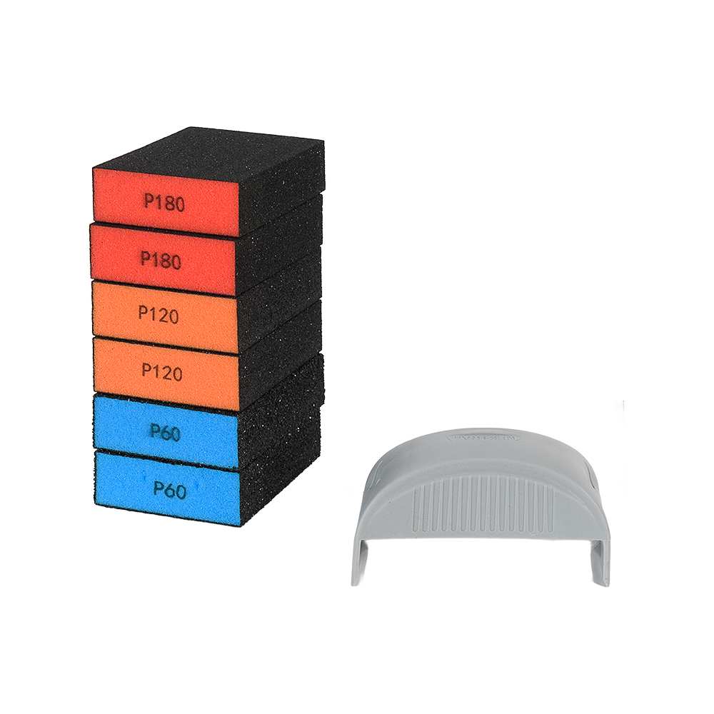 NEKTRA 7-Piece Hand Sanding Kit