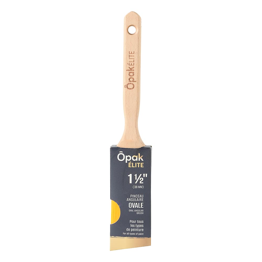 Oval Angular Brush Polyester 1 1/2&nbsp;in ÔPAK&nbsp;ÉLITE