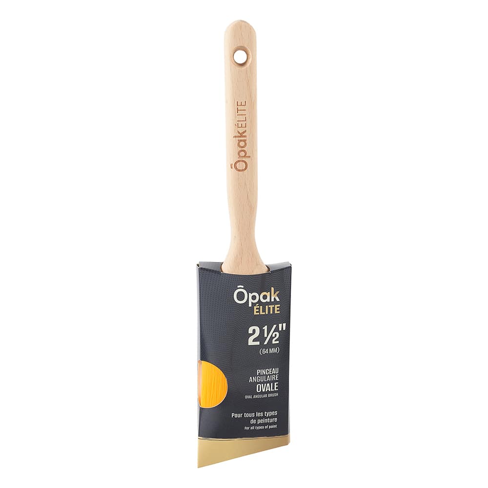 Oval Angular Brush Polyester 2 1/2&nbsp;in ÔPAK&nbsp;ÉLITE