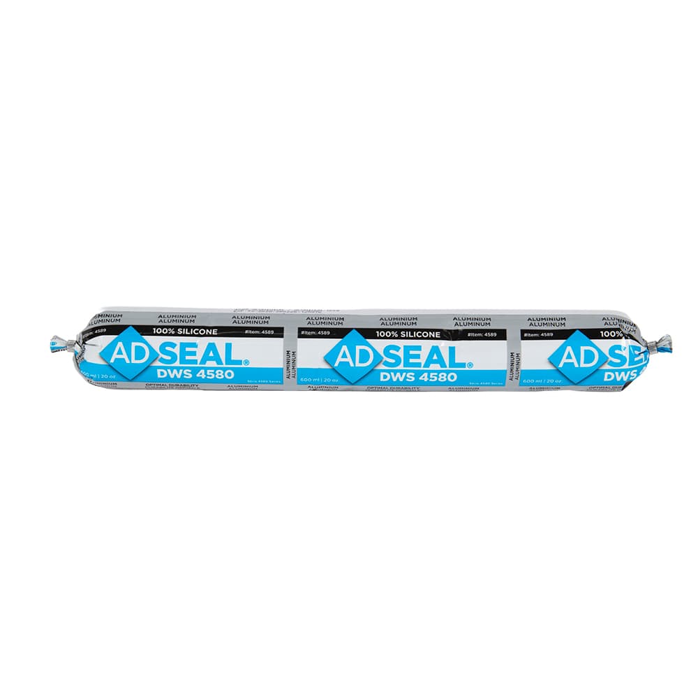Adseal Doors and Windows Silicone Aluminum 600 ml Sausage