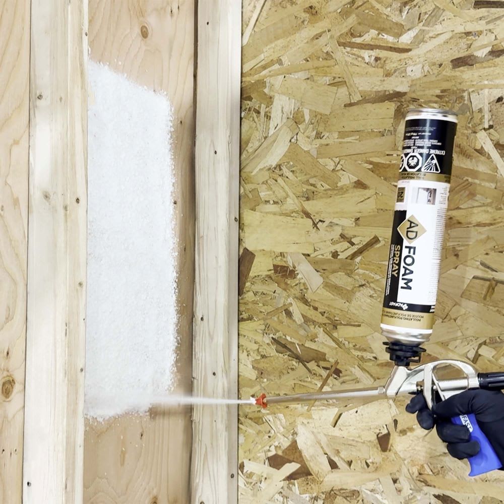Adfoam Sprayable Polyurethane Insulating & Acoustic Foam 750 ml