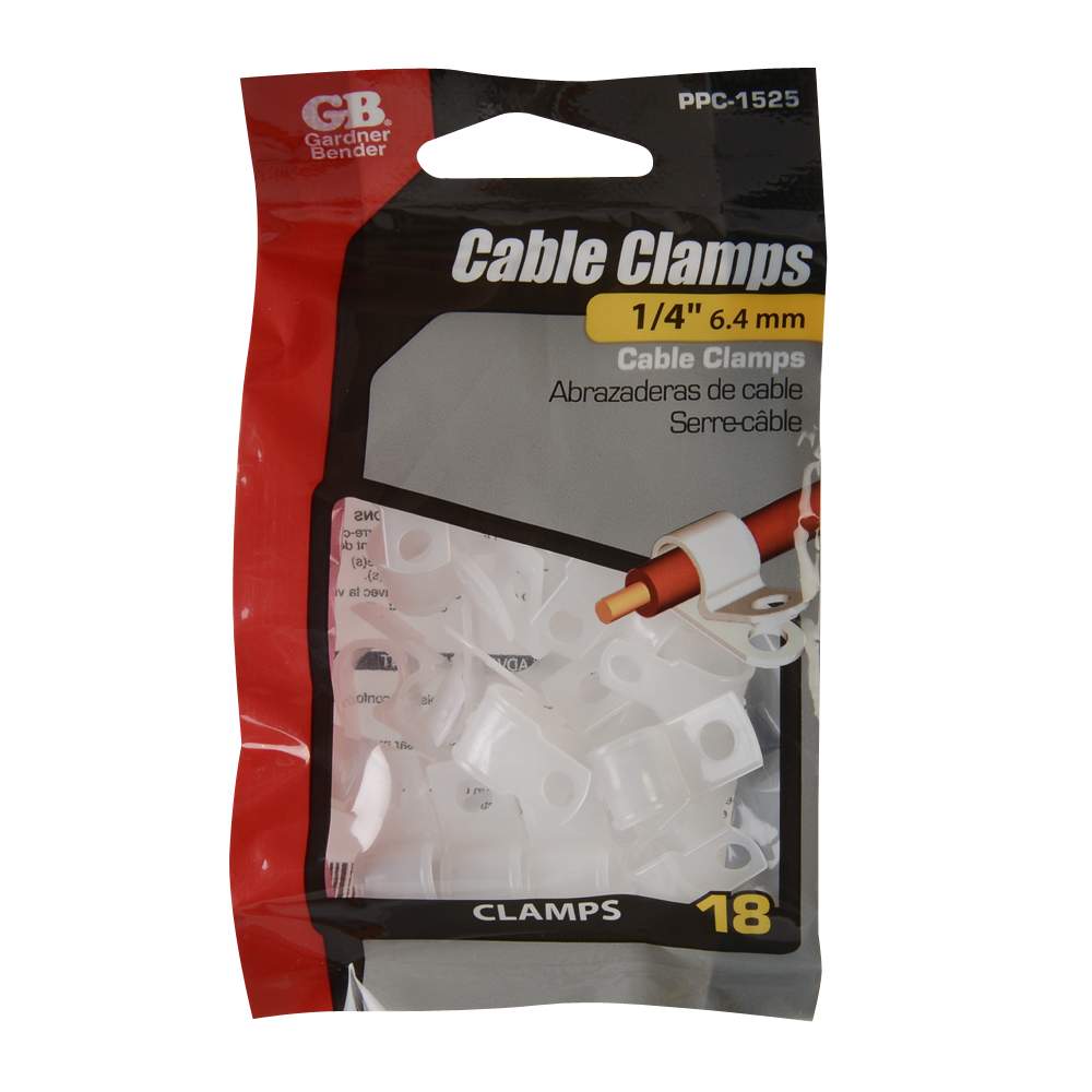 Serre-câble 1/4 po Pqt/18