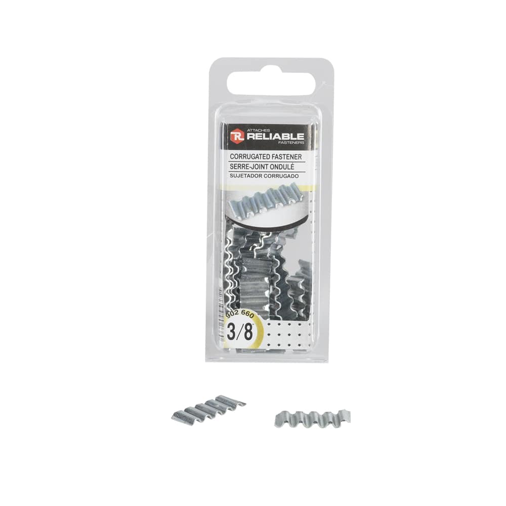 Corrugated Fastener 3/8 in. Pkg/40