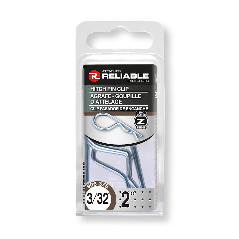 Goupilles d'attelage 3/32 po x 2 po Pqt/3