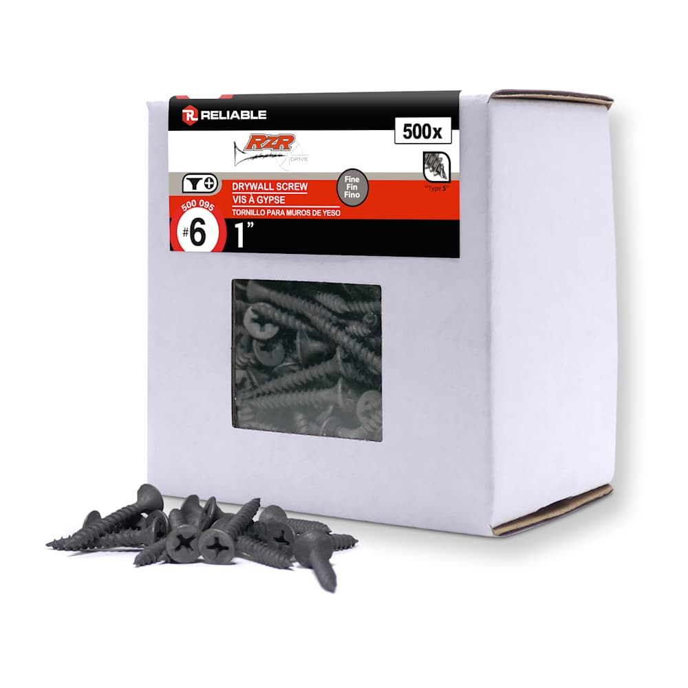 Vis à gypse 1&nbsp;po n° 6 Pqt/500