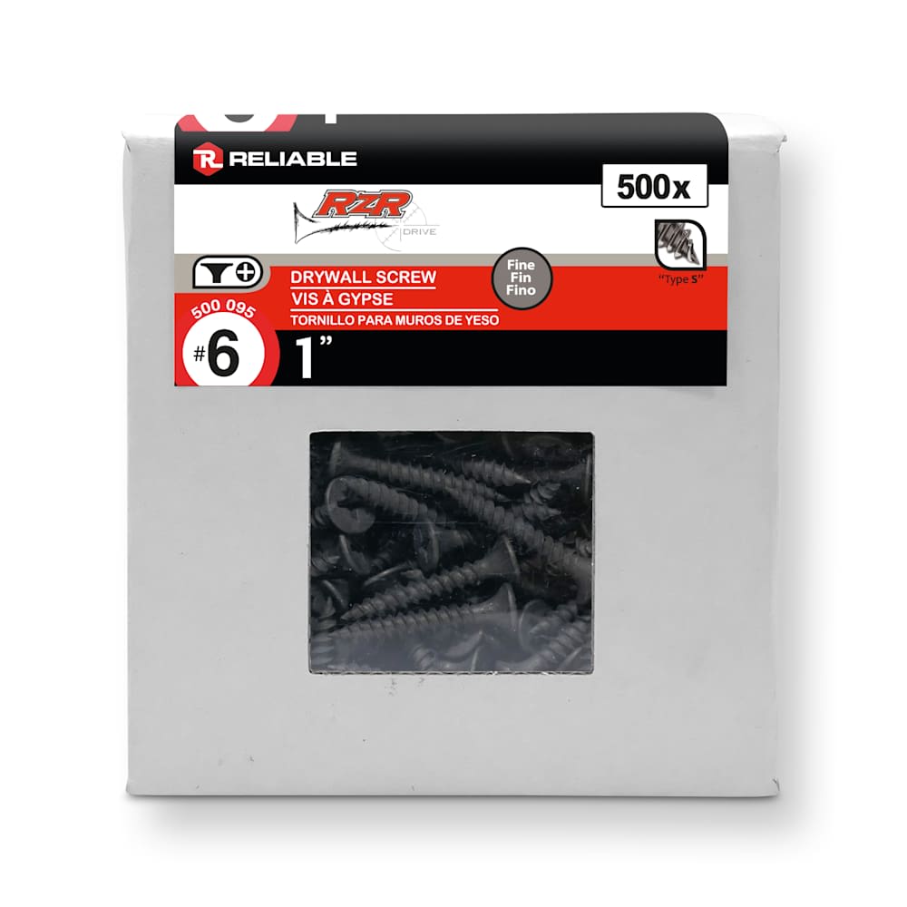 Vis à gypse 1&nbsp;po n° 6 Pqt/500