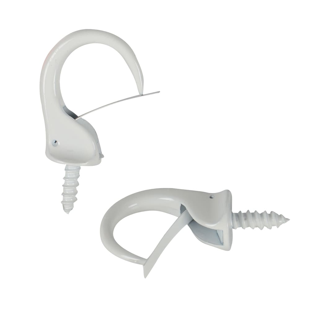 Crochets à tasses 1 1/4 po Pqt/2