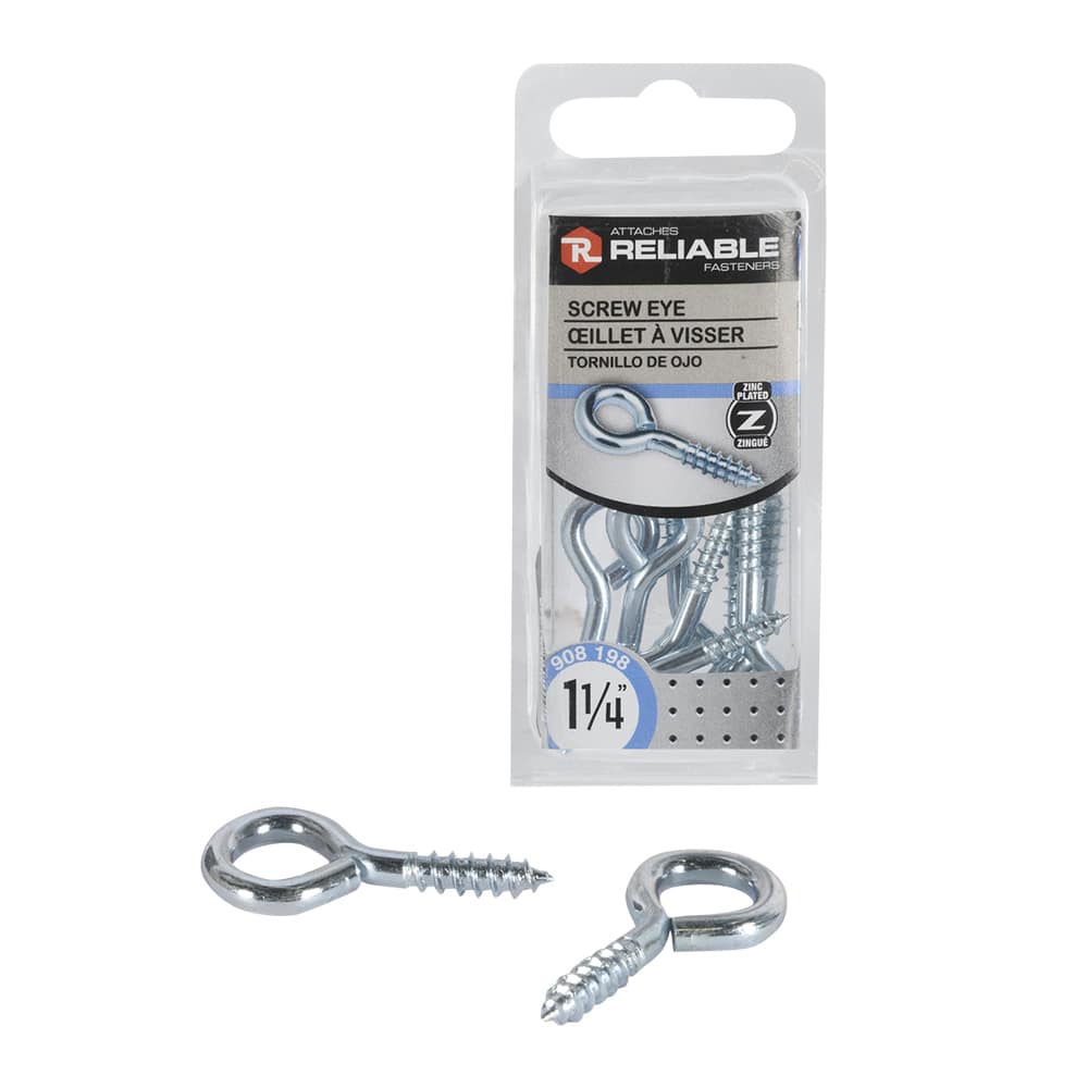 Lag Thread Eye Bolt 1 1/4 in. Pkg/10
