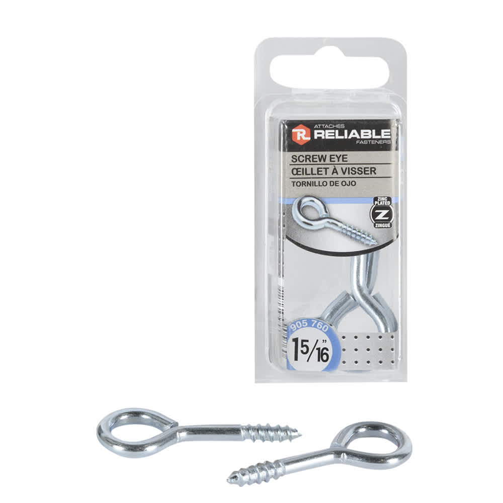 Pitons vissés 1 5/16 po Pqt/6