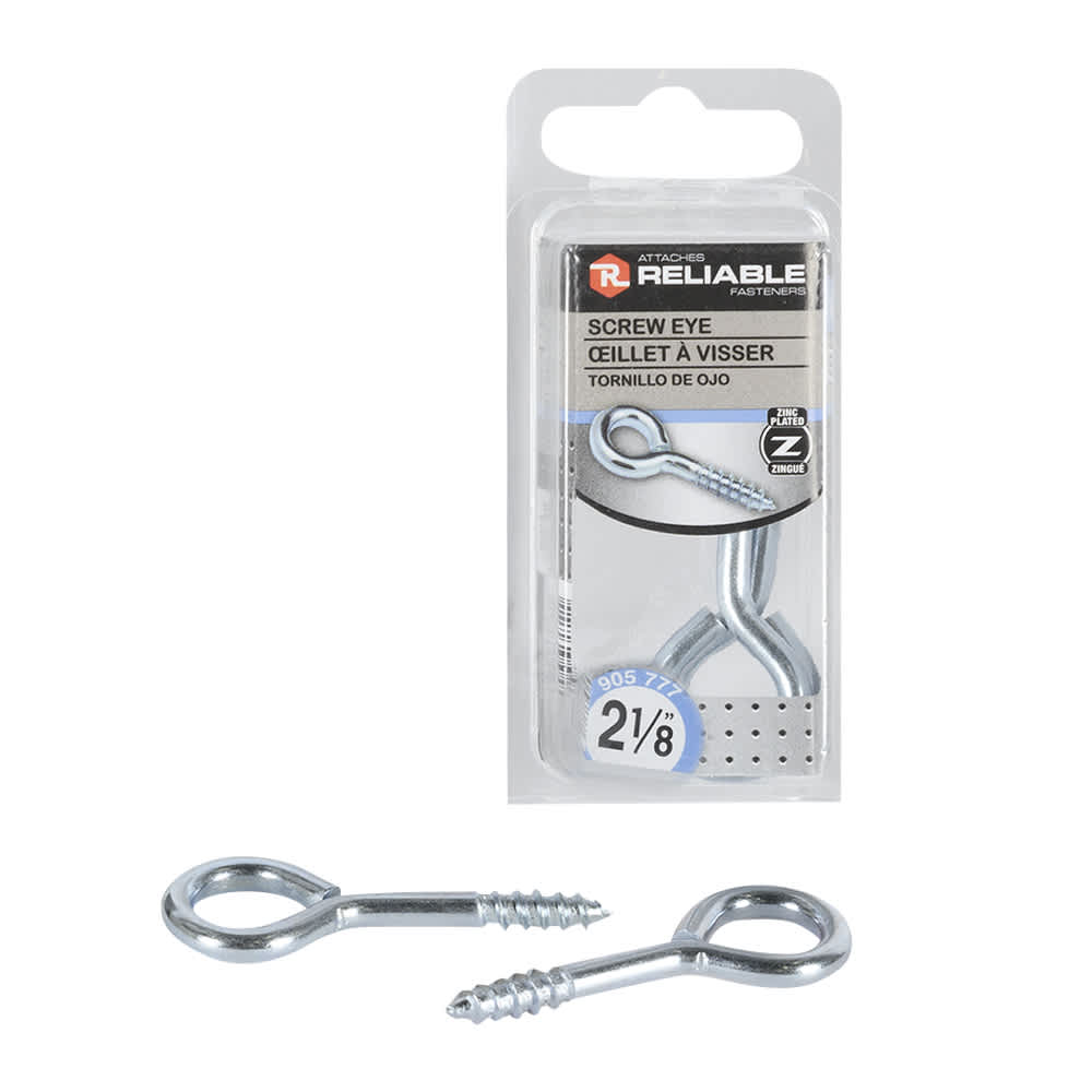 Pitons vissés 2 1/8 po Pqt/3