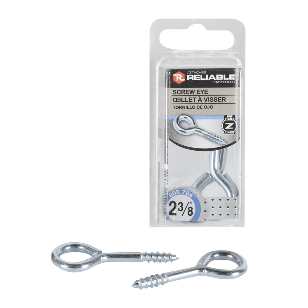 Lag Thread Eye Bolt 2 3/8 in. Pkg/2