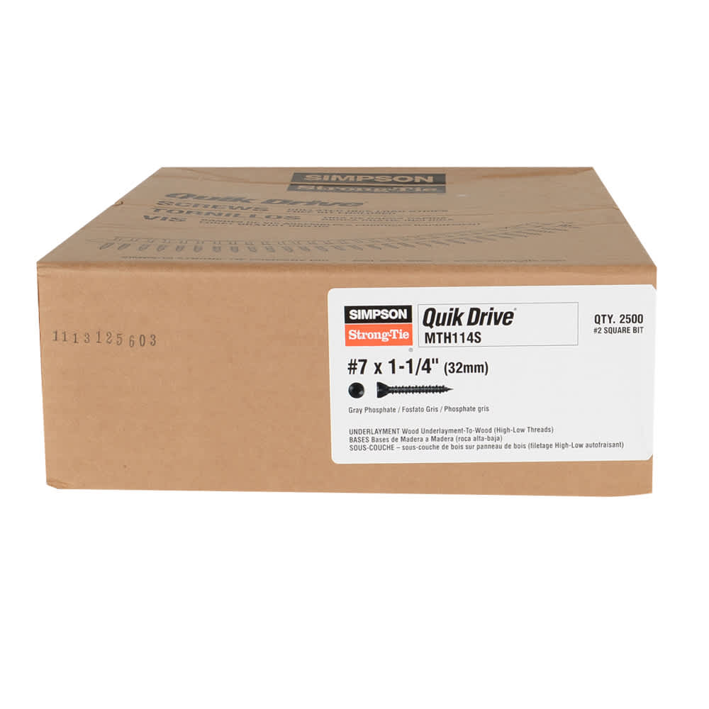 Vis à sous-plancher Quik Drive 1&nbsp;1/4&nbsp;po