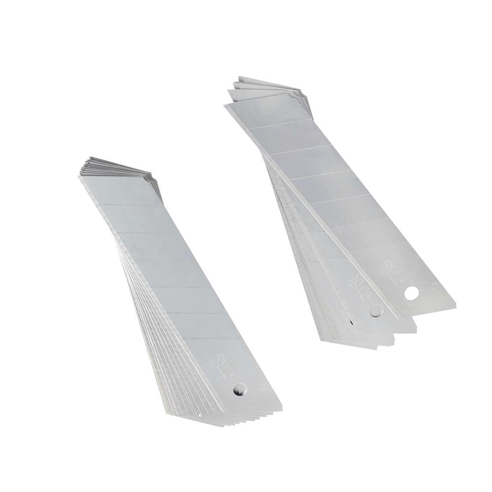 Lames de couteau utilitaire 25 mm HB-20B Pqt/20