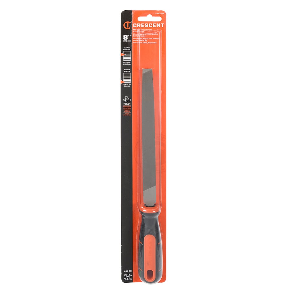 Bastard-Cut Mill File - 8 in.